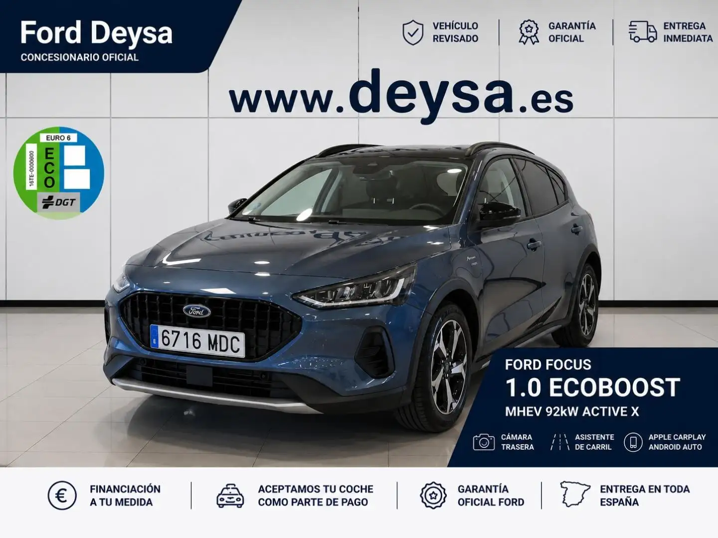 Ford Focus 1.0 Ecoboost MHEV Active X 125 - 1