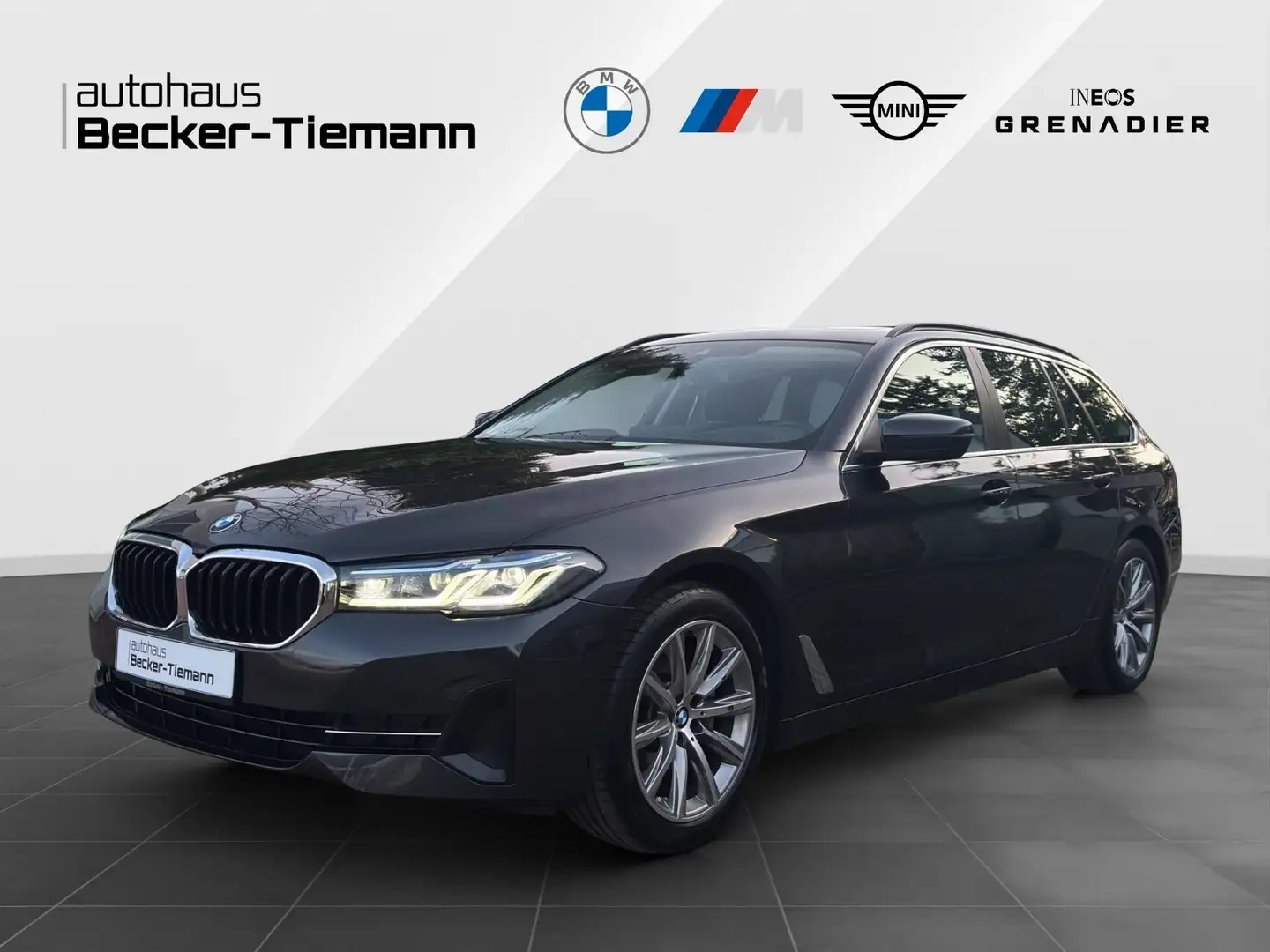 BMW 520 d Touring | Laser | AHK | Pano.Dach | Komfortzg. | Grau - 1