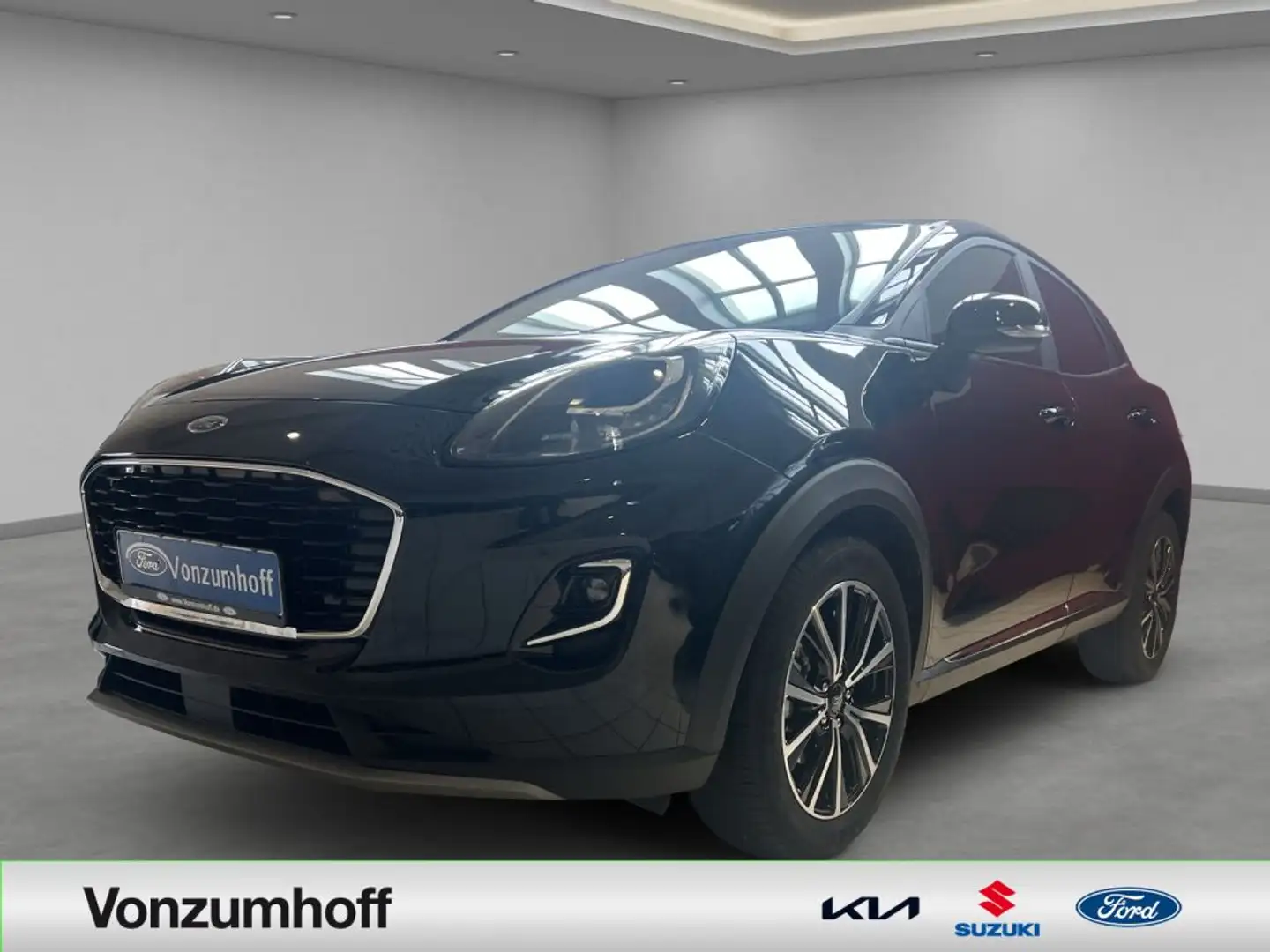 Ford Puma 1.0 EcoBoost Hybrid Aut. TITANIUM Schwarz - 1