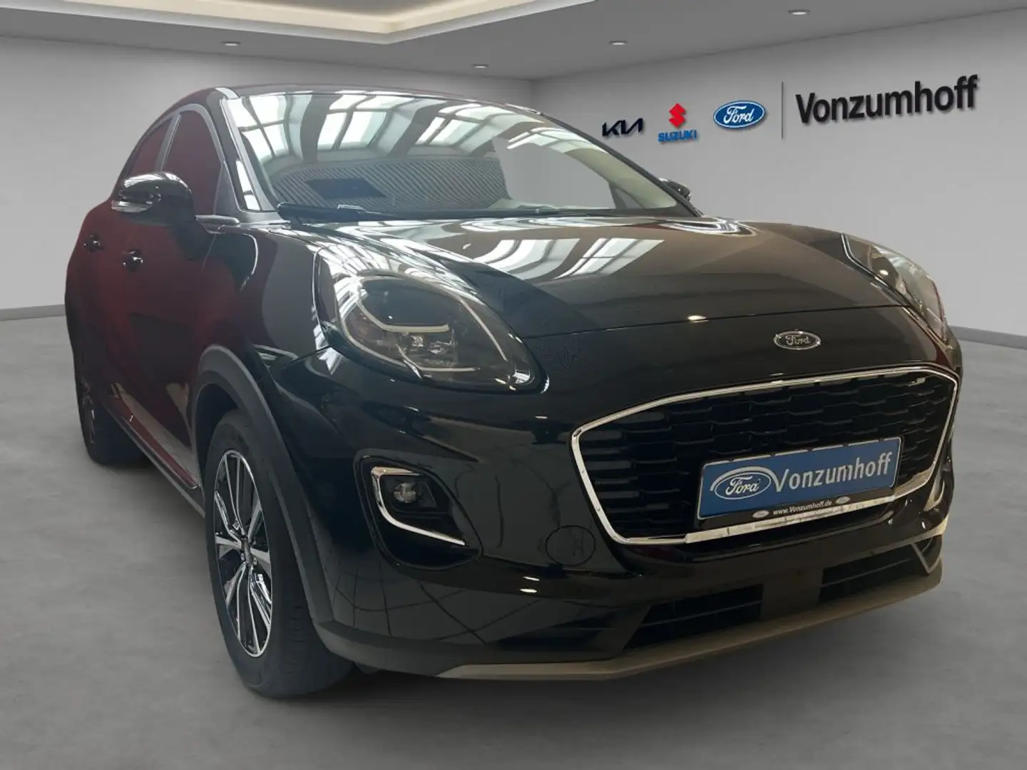 Ford Puma 1.0 EcoBoost Hybrid Aut. TITANIUM Schwarz - 2