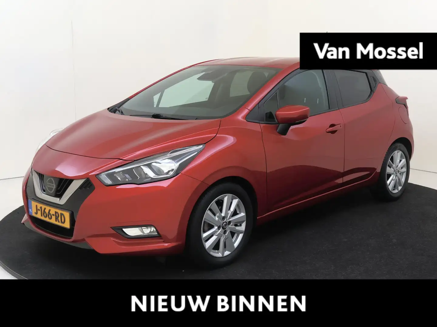 Nissan Micra 1.0 IG-T 100PK N-Connecta | Navigatie | Achteruitr Rood - 1