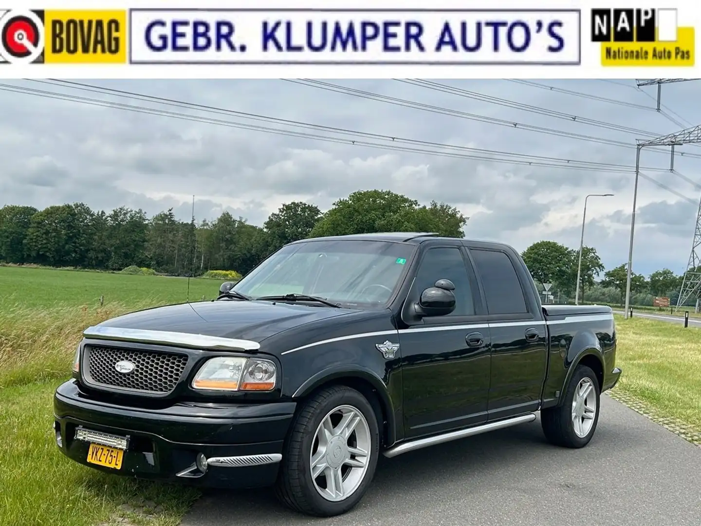 Ford F 150 5.4 Supercharged Harley Davidson 100th anniversary Negro - 1