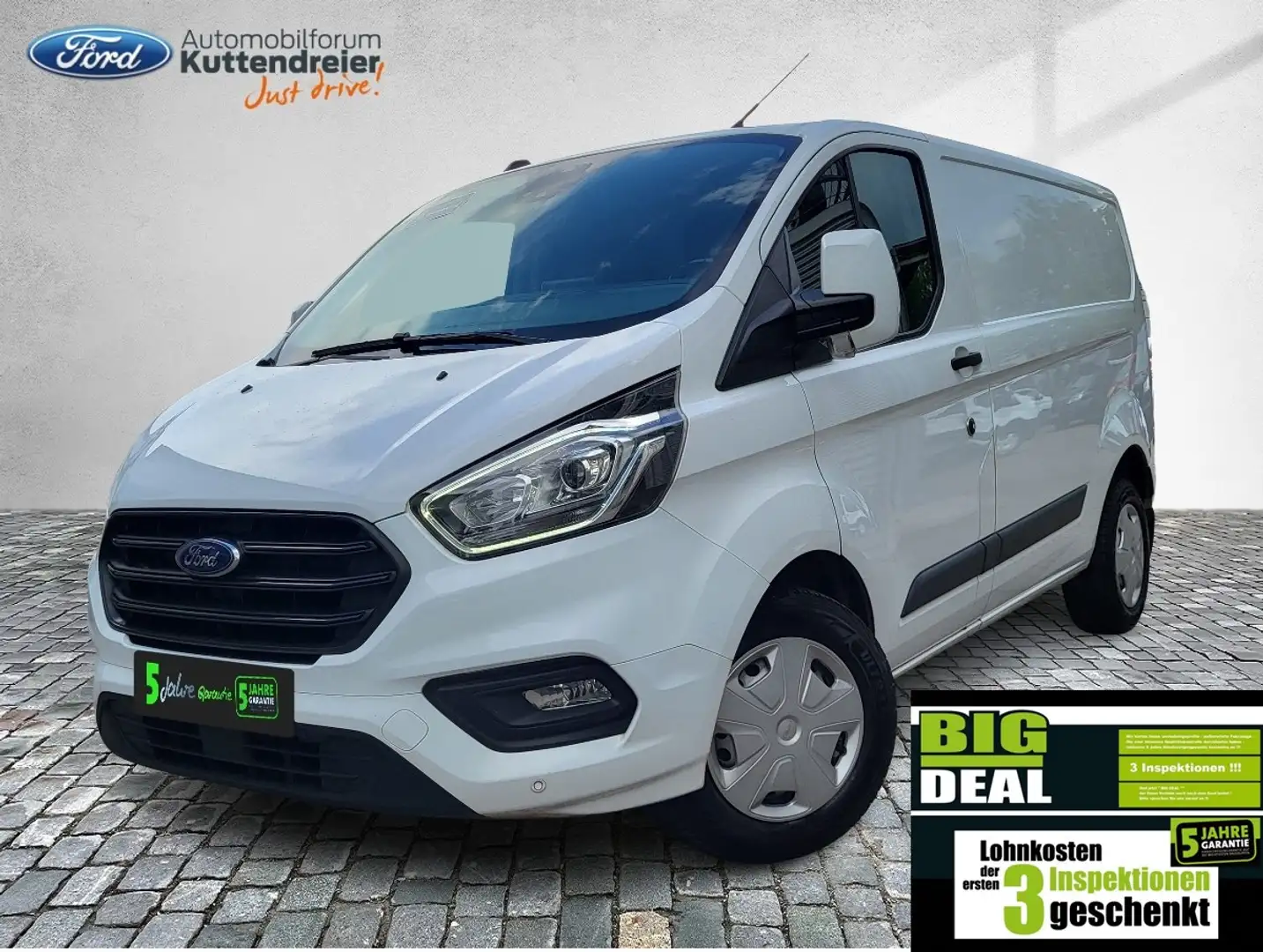 Ford Transit Custom Kasten L1 Trend Navi Kamera Weiß - 1