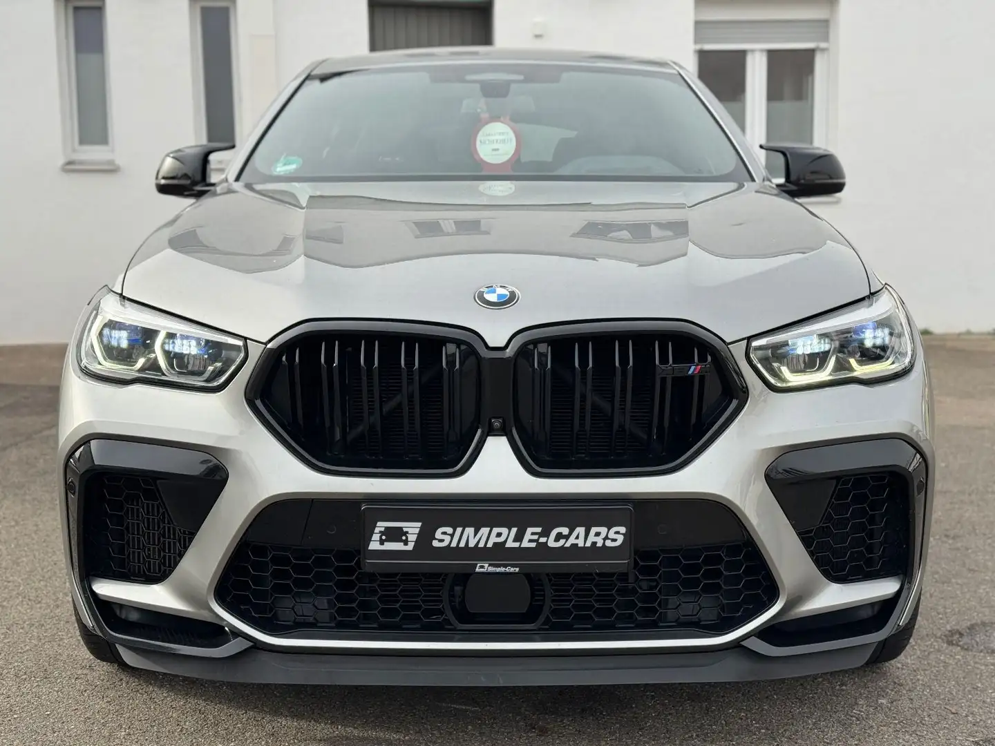 BMW X6 M *CARBON*SITZKLIMA*AHK*DASH*PROF*KEYLES*SOFT Gris - 1