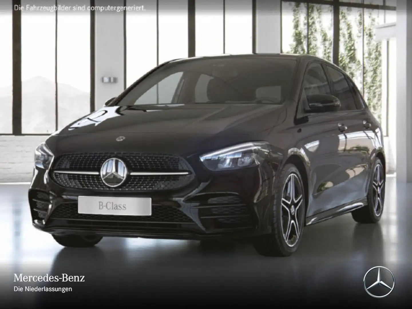 Mercedes-Benz B 250 e EDITION 2020+AMG+NIGHT+AHK+LED+8G Schwarz - 2