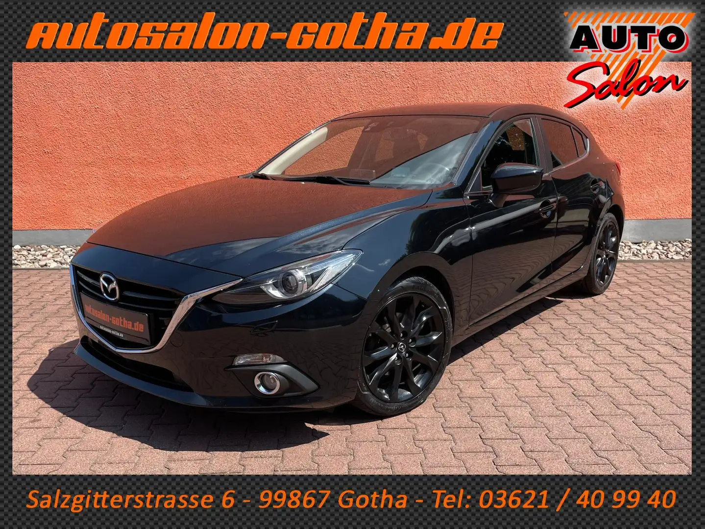 Mazda 3 Skyactiv-G 120 Urban Limited 1130/1500 NAV+CAM Schwarz - 1
