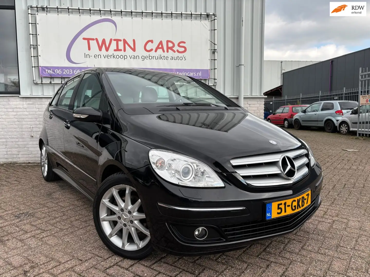 Mercedes-Benz B 200 Turbo Automaat Airco Noir - 1