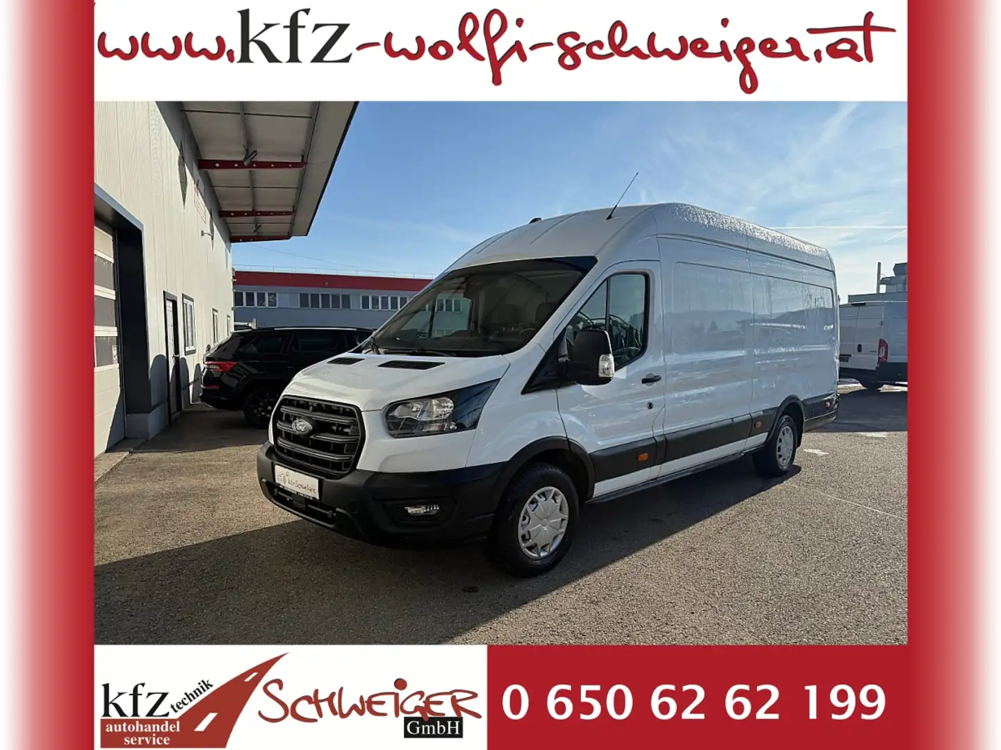 Ford Transit Transit Kasten 2,0 EcoBlue L4H3 350 Trend Weiß - 1