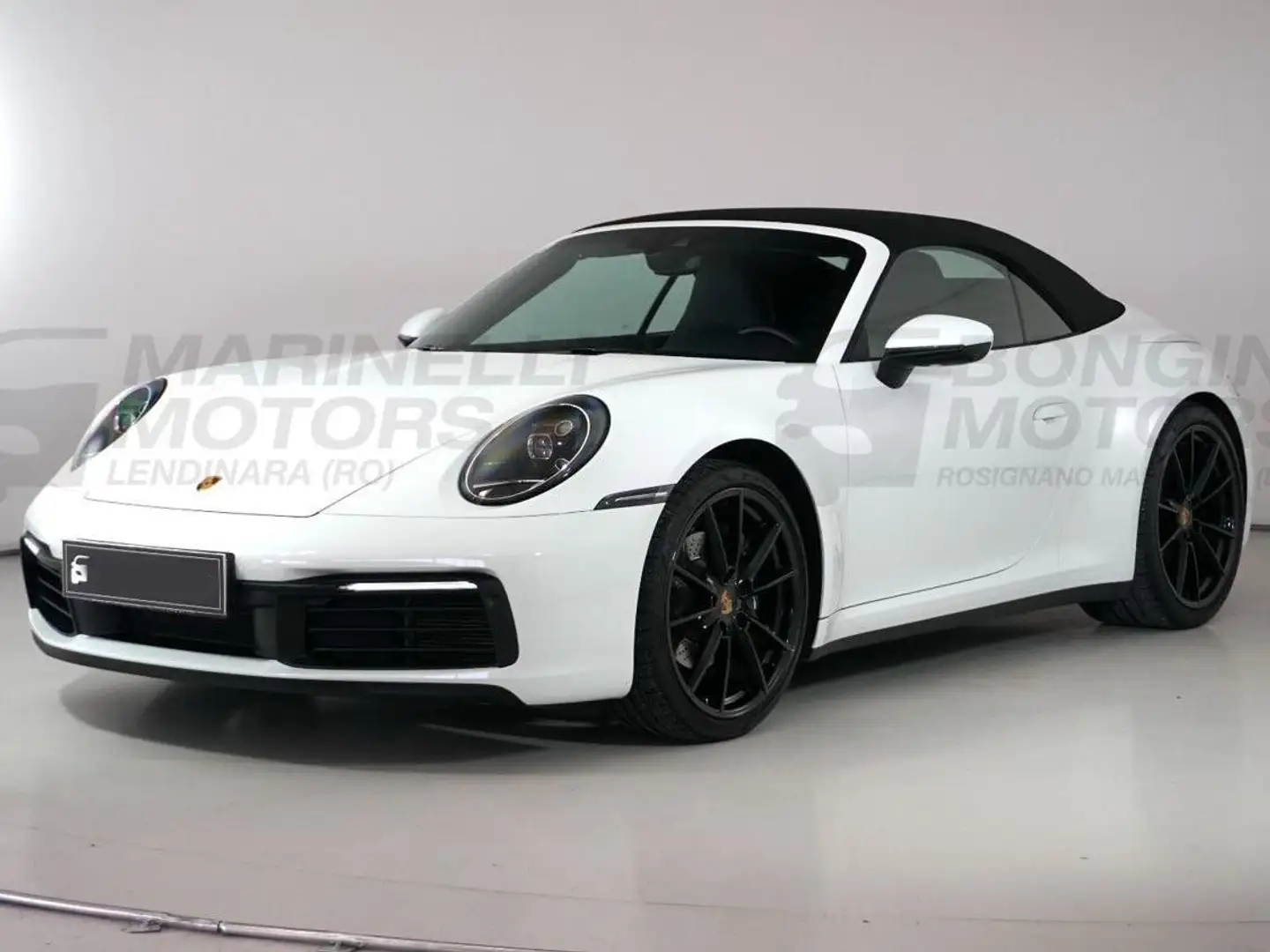 Porsche 992 Carrera Cabriolet Blanc - 1