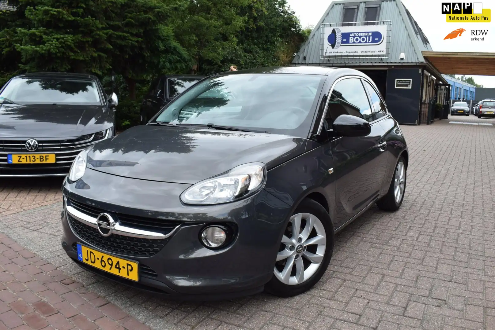Opel Adam 1.0 Turbo Jam Favourite AIRCO/CRUISE/BLUETOOTH/NL- Grigio - 1