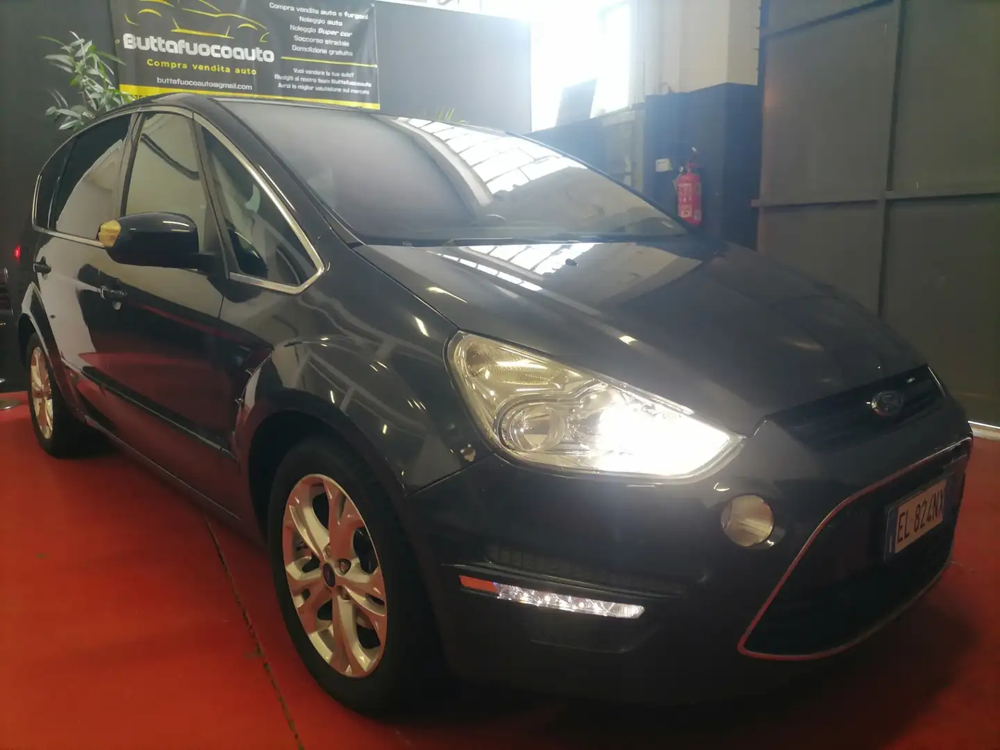 Ford S-Max S-Max 2.0 TDCi 163CV Pow. Titanium N1 Bs Gris - 1