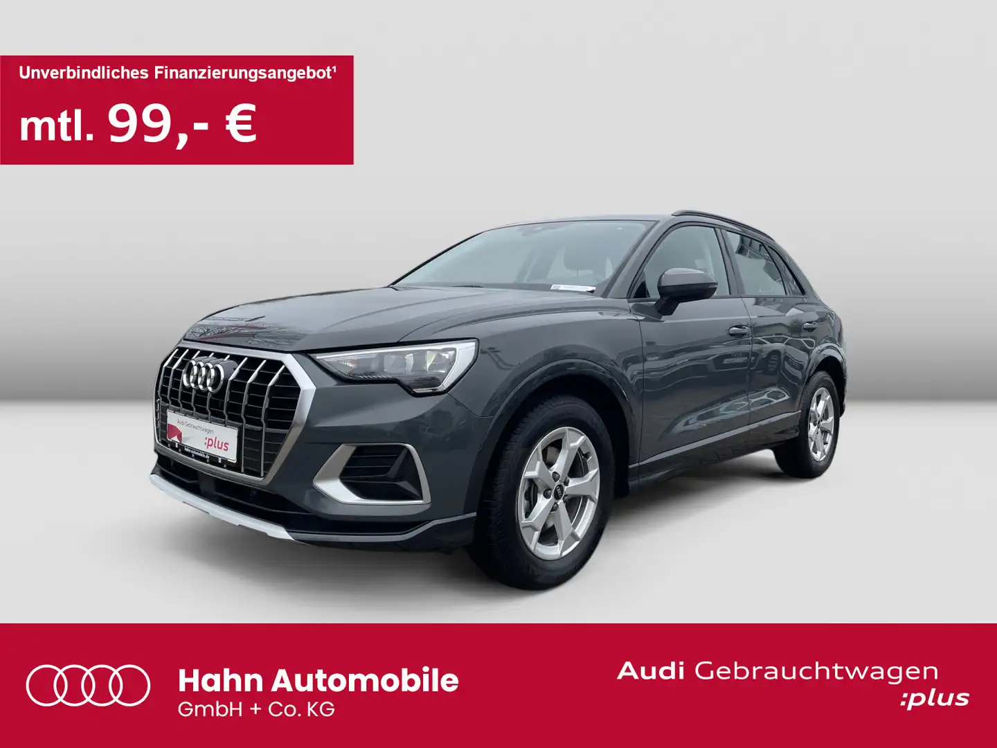 Audi Q3 35TFSI S tronic advanced 18" AHK LED PDC Navi Gris - 1