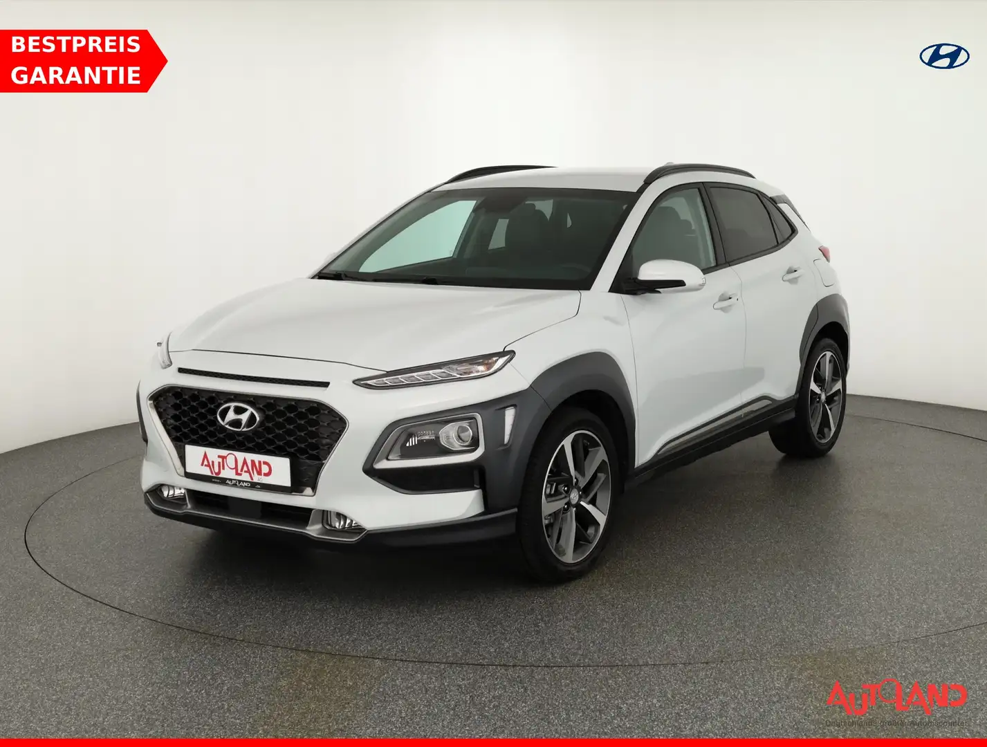 Hyundai KONA 1.6 T-GDI Premium LED Navi Head-Up Kamera Blanc - 1