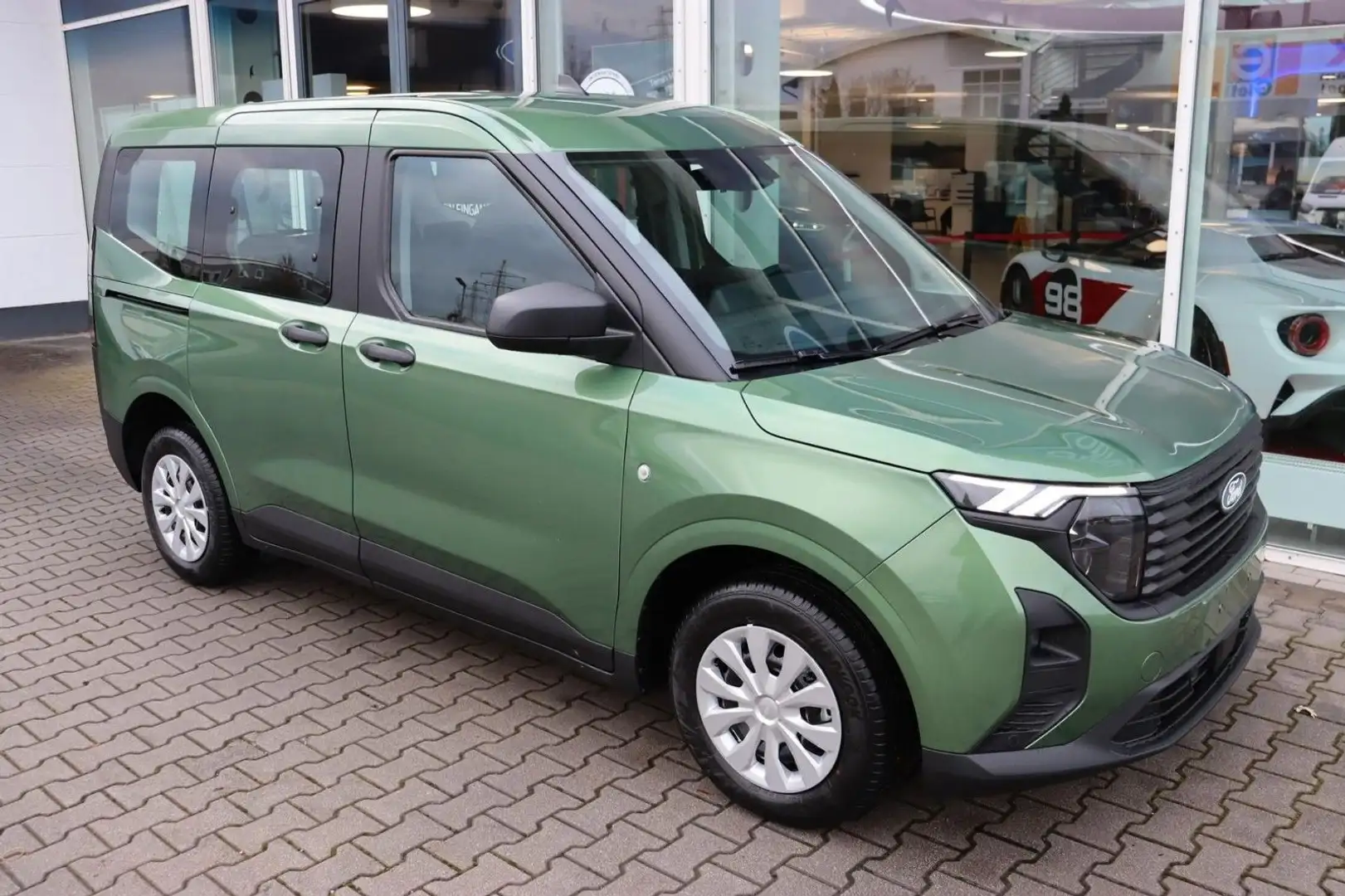 Ford Tourneo Courier Fahrerassistenz Klima 4,99% FIN* Zöld - 2