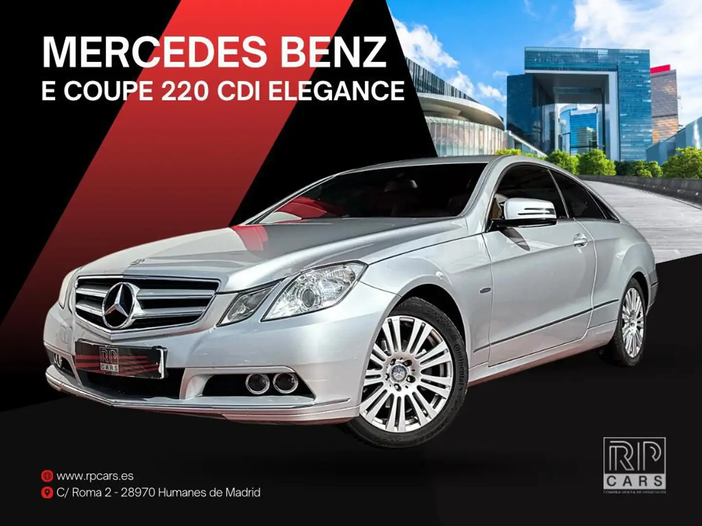 Mercedes-Benz E 220 220CDI BE Dynamic Edition Elegance Argent - 1