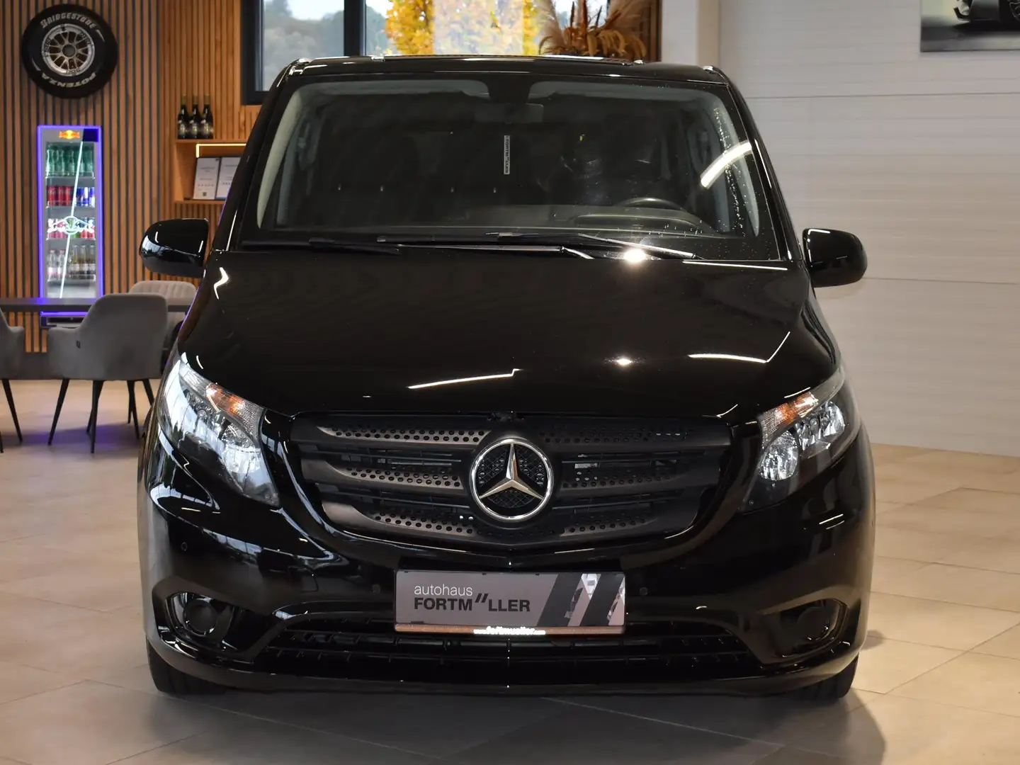 Mercedes-Benz Vito 116 CDI/BT Pro extralang Aut. Negro - 2