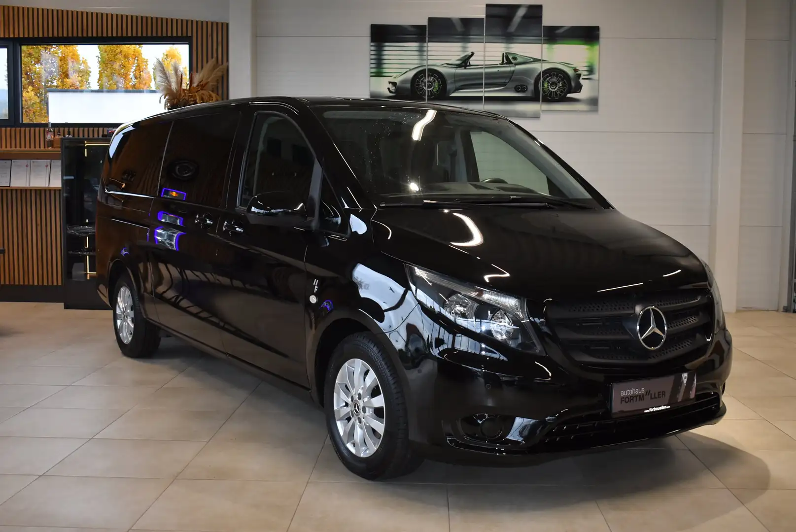 Mercedes-Benz Vito 116 CDI/BT Pro extralang Aut. Negro - 1