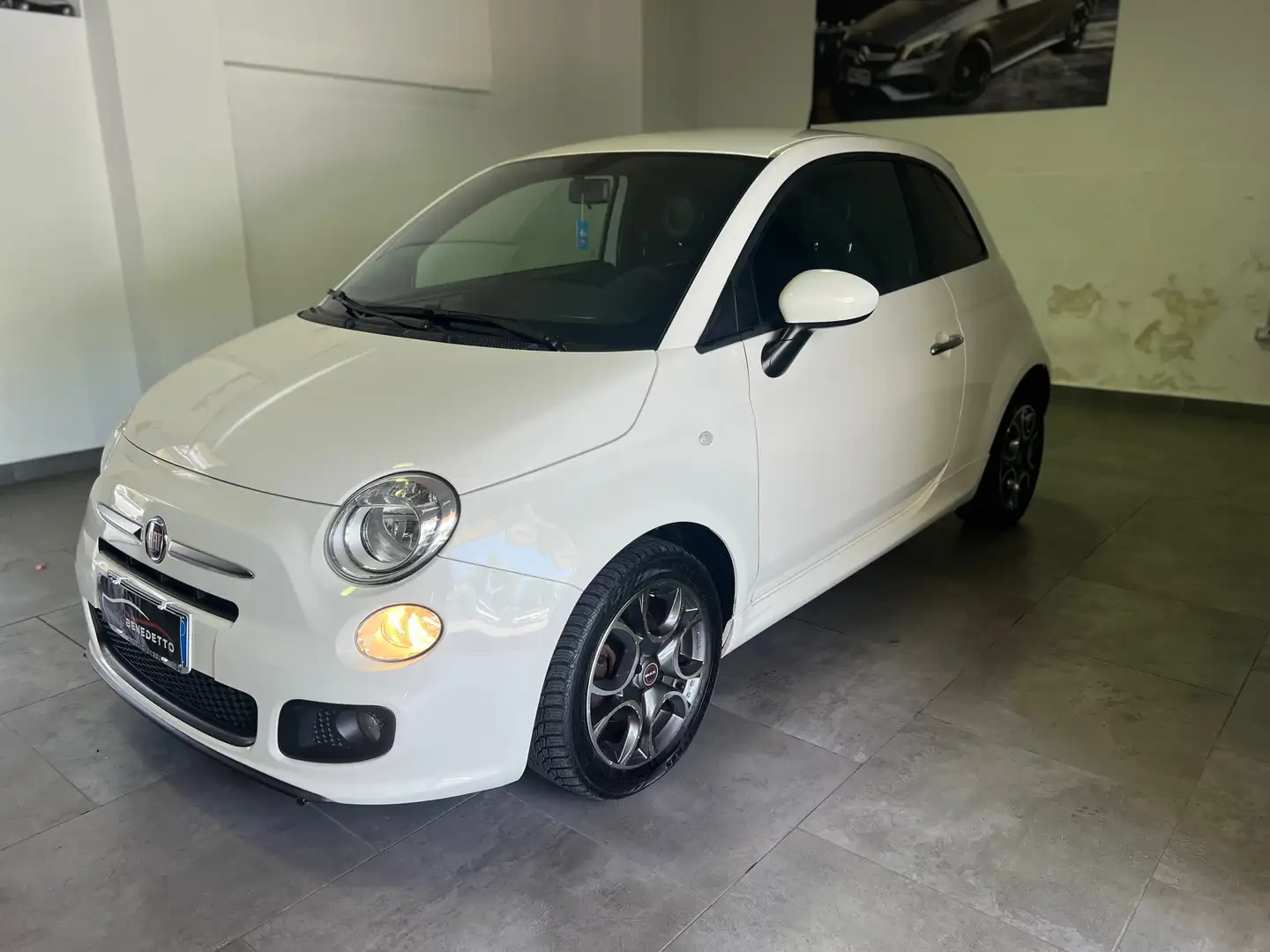 Fiat 500 500 1.3 mjt 16v S 95cv Weiß - 2