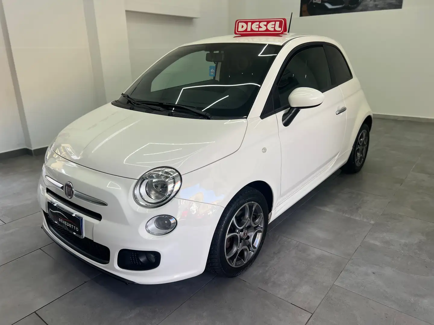 Fiat 500 500 1.3 mjt 16v S 95cv Blanc - 2