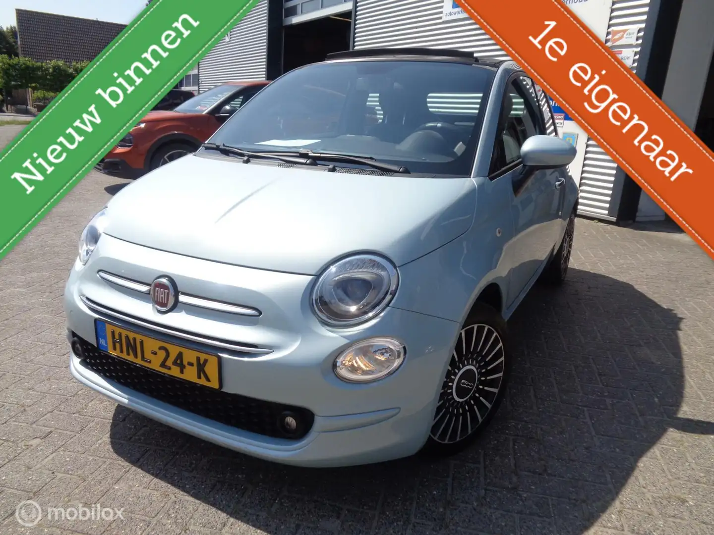 Fiat 500C 1.0 Hybrid Launch Edition/Airco/16''Lm velgen/Half Verde - 2