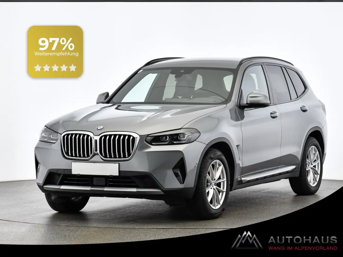 BMW X3 xDrive 20d Aut. ***AHK-schwenkbar*** Argent - 1