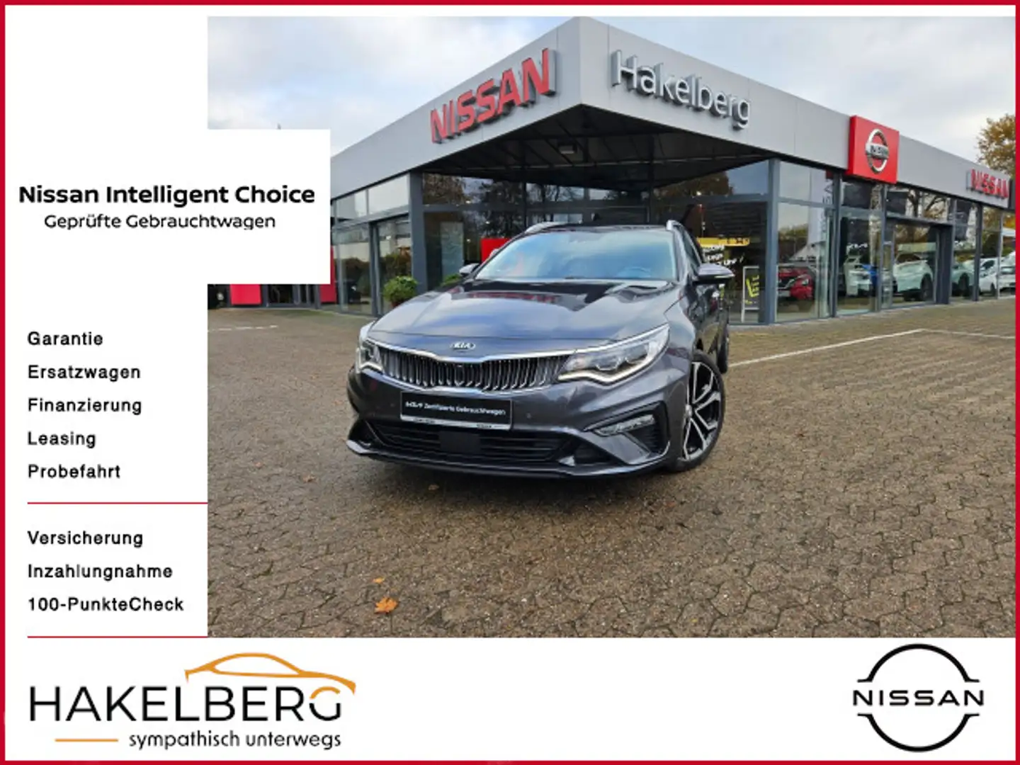 Kia Optima 1.6 CRDi DCT Spirit 19" LM, LED,Rückfahrk Gri - 1