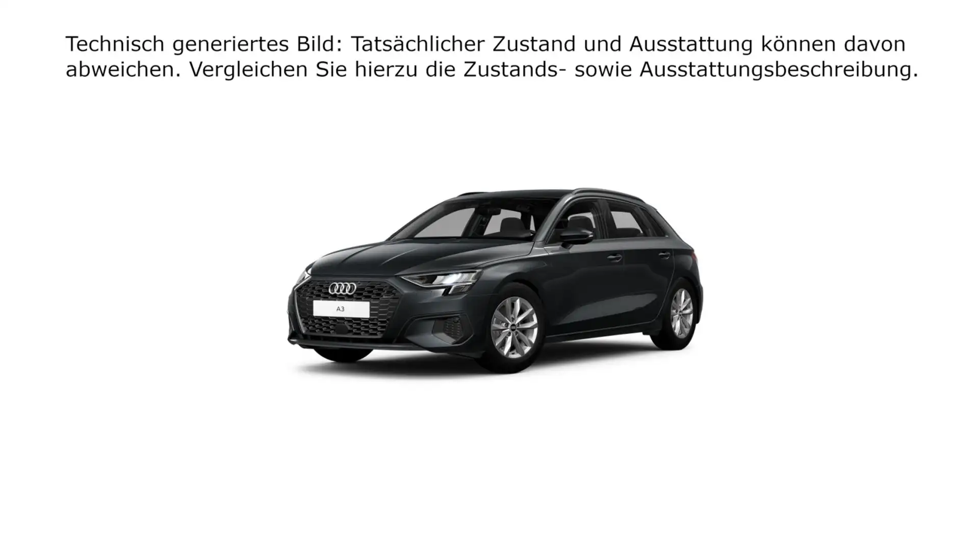 Audi A3 30 TDI Sportback Grau - 2