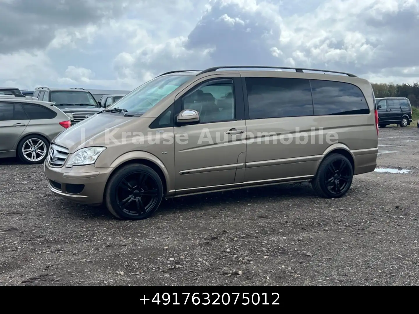 Mercedes-Benz Viano 3.0 CDI Trend Lang Automatik Xenon 2.Hand Beżowy - 2