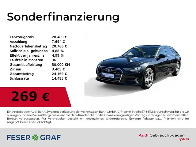 Audi A6 Avant Sport 45 TDI quattro LED/Kamera/Standhzg./AH