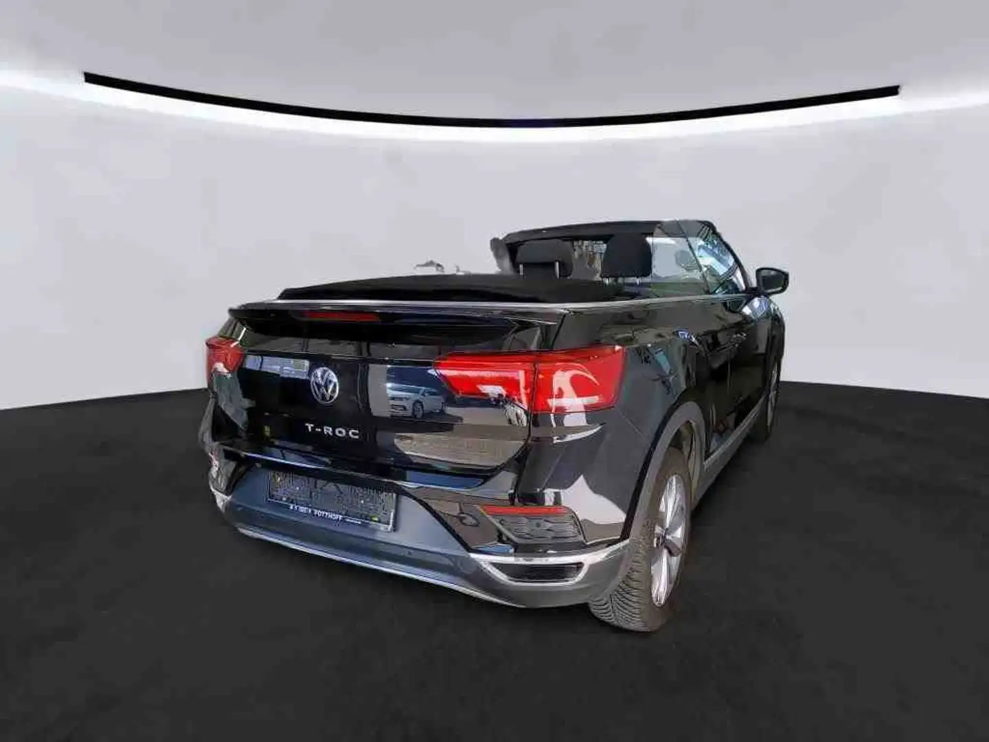 Volkswagen T-Roc Cabriolet 1.0 TSI STYLE PDC SITZHZG ACC KLIMA Schwarz - 2