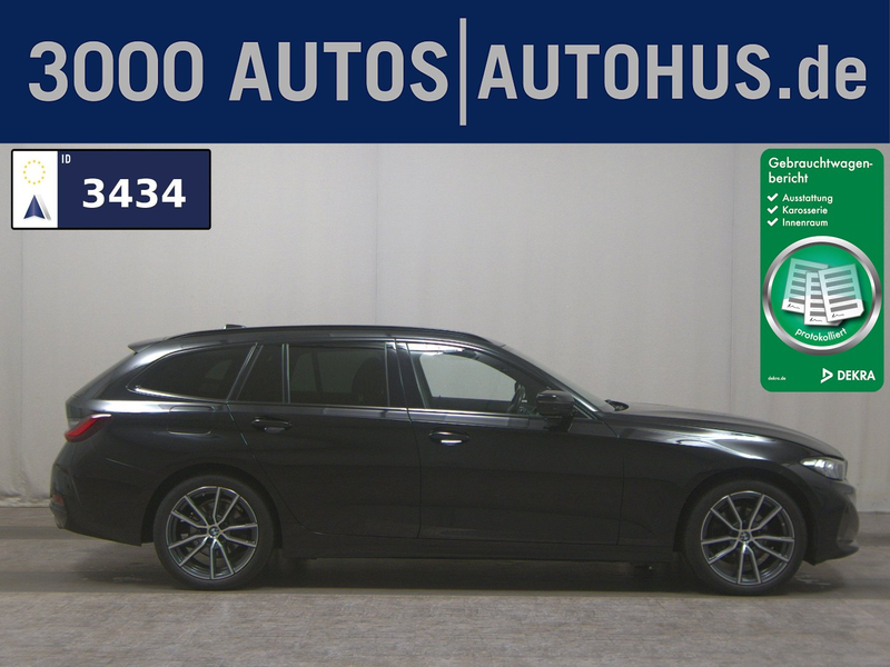 BMW 320 dA Touring T-Leder Navi LED Shz Curved