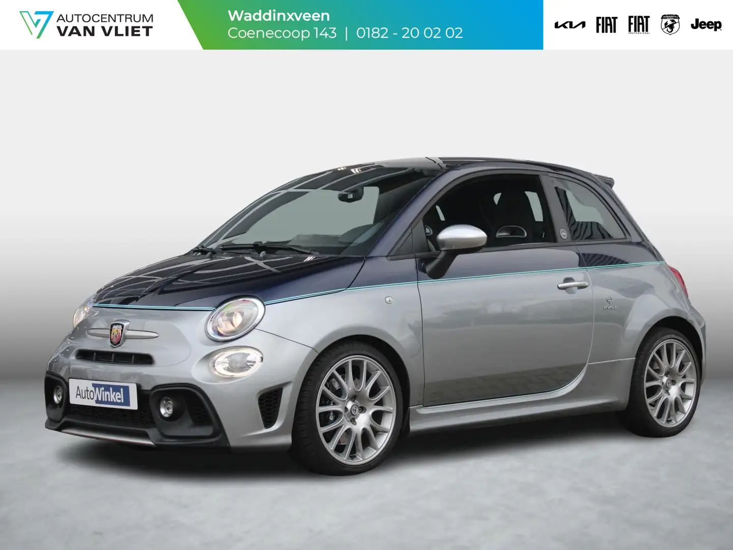 Abarth 695 1.4 T-Jet 180pk Aut. Rivale Anniversary | Clima | Gris - 1