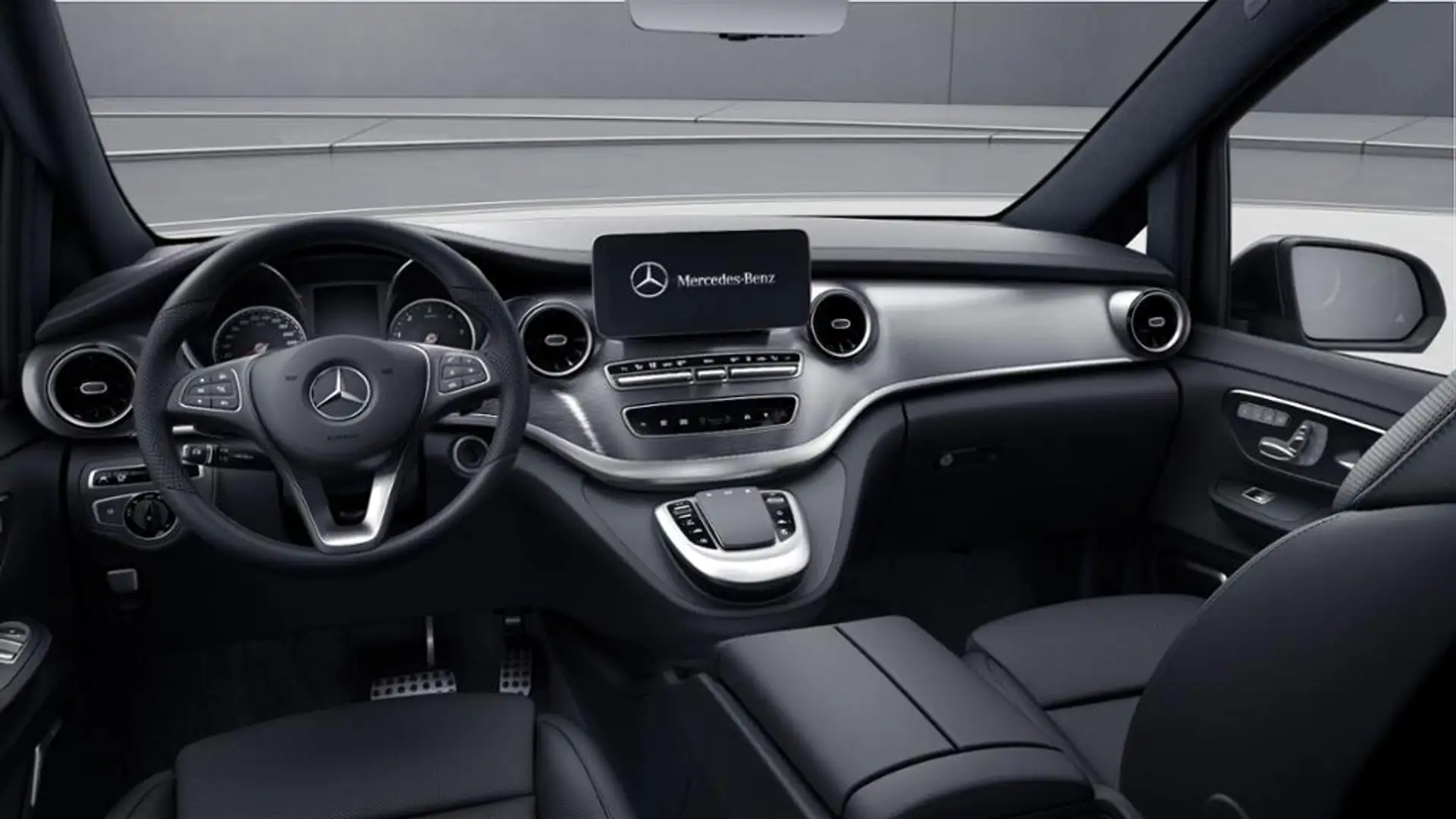 Mercedes-Benz V 300 d 4M lang AMG/EXCLUSIVE/ILS/Sitzbel/DISTRON Grau - 2