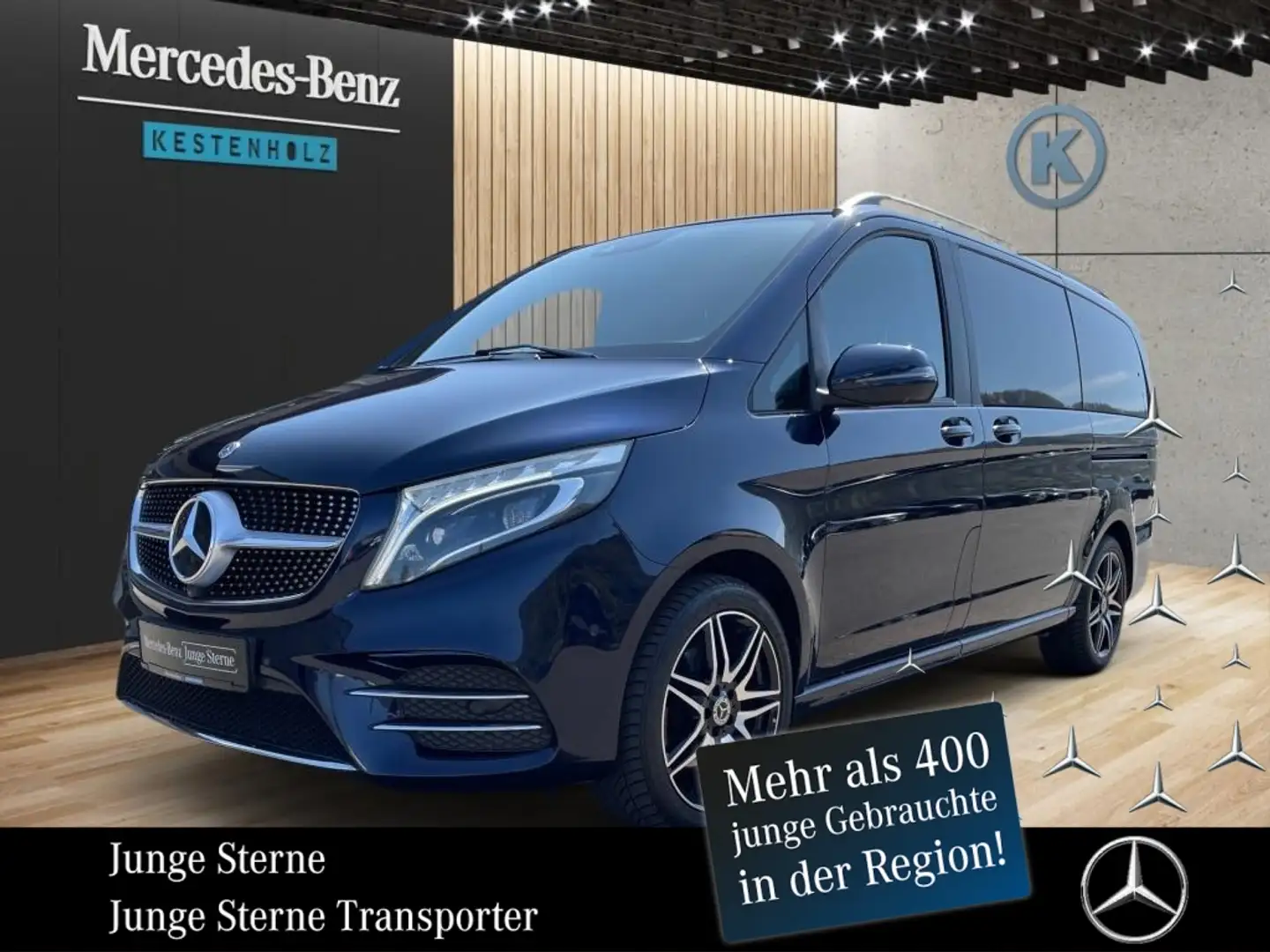 Mercedes-Benz V 300 d 4M AVANTGARDE EDITION Lang AMG*DISTR*360 Blue - 1