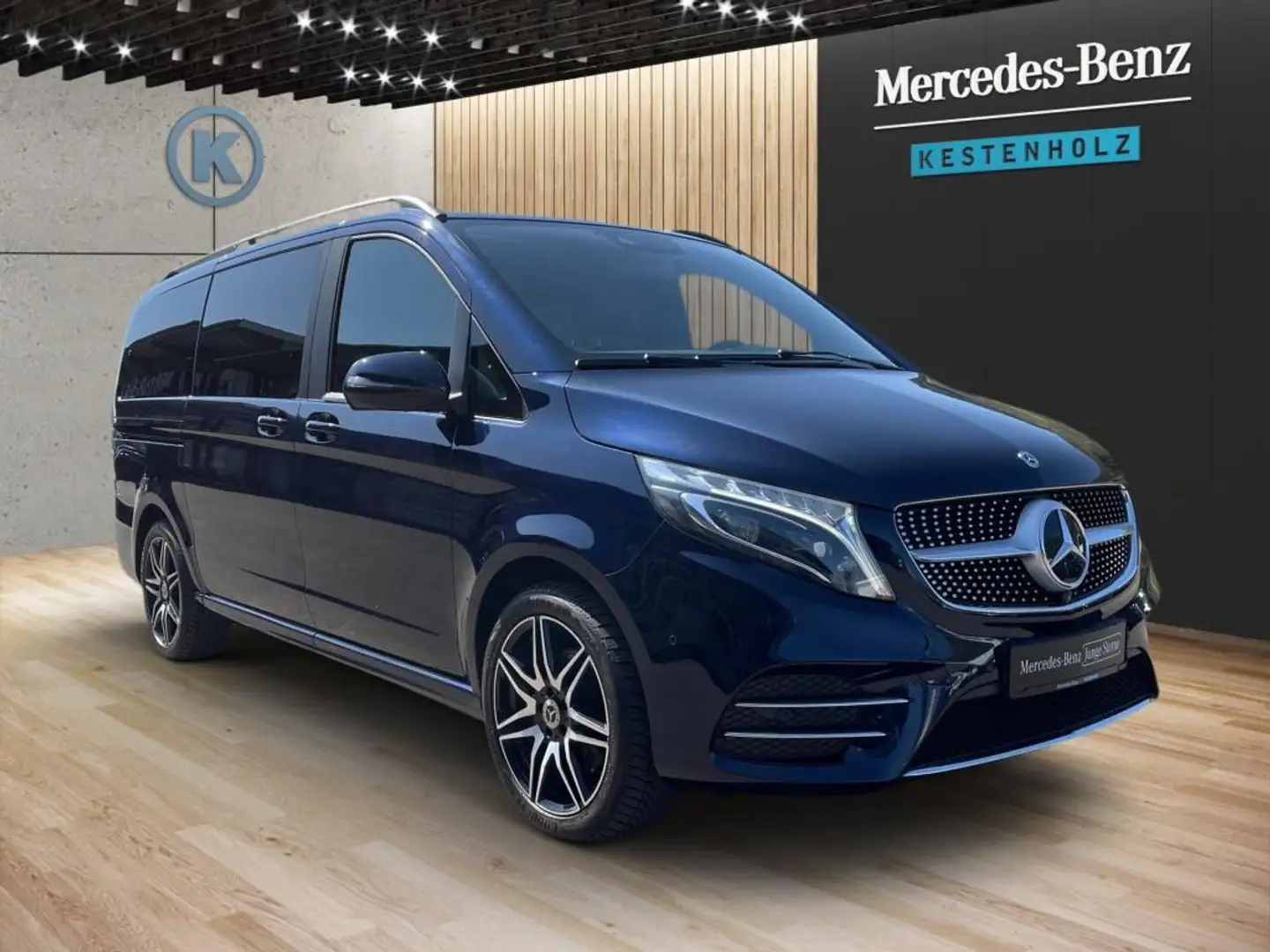 Mercedes-Benz V 300 d 4M AVANTGARDE EDITION Lang AMG*DISTR*360 Blu/Azzurro - 2