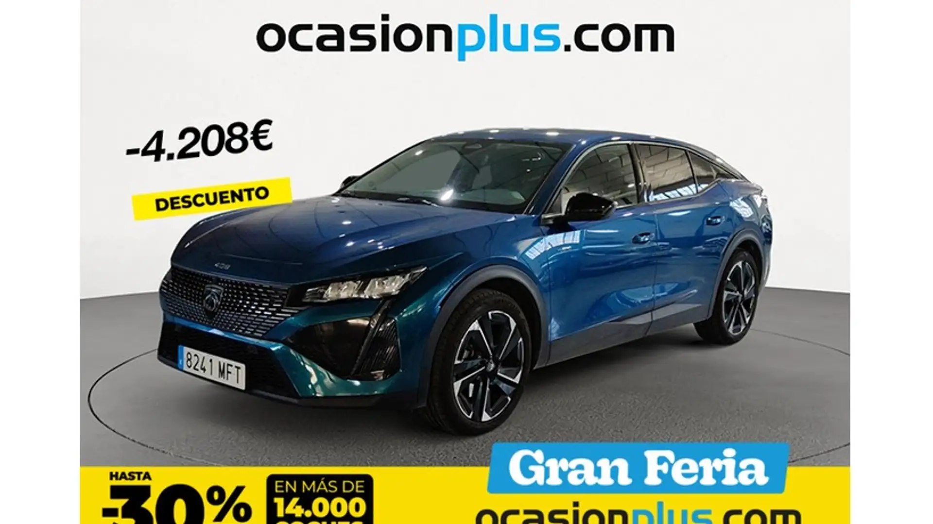 Peugeot 408 Hybrid 180 Allure Pack e-EAT8 Azul - 1