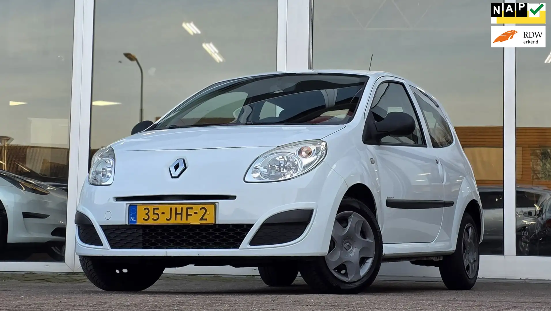 Renault Twingo 1.2 Authentique Airco! Goed onderhouden Wit - 1