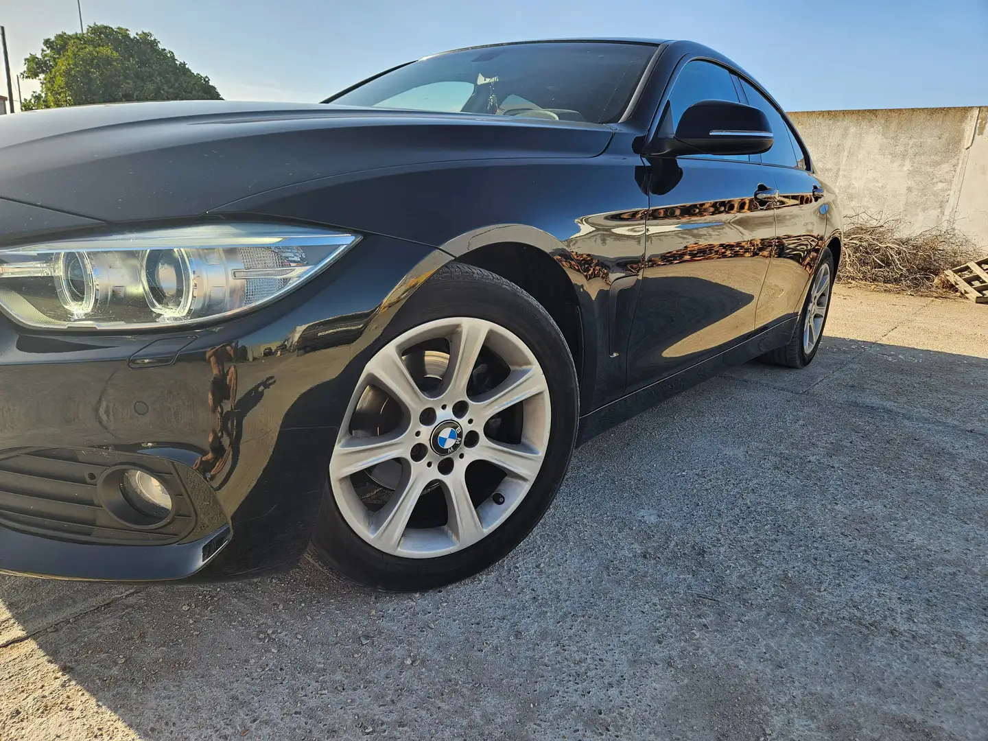 BMW 418 418d Gran Coupé Negro - 2