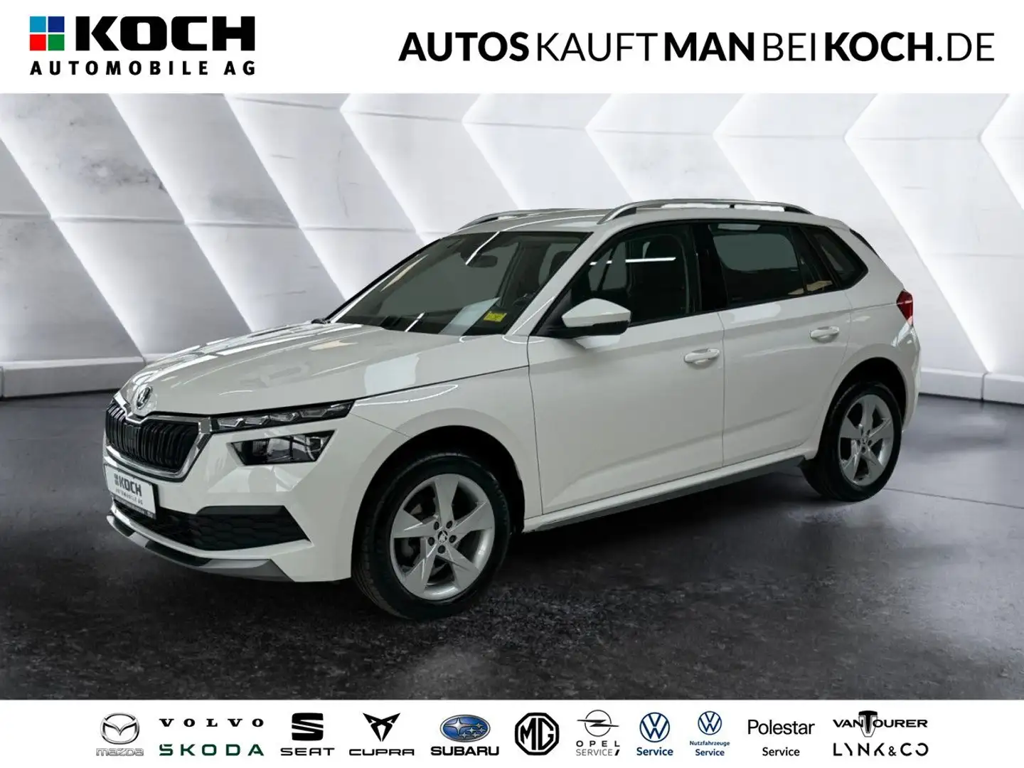Skoda Kamiq 1.0 TSI Style DSG NAVI PDC VIRTUAL LANEASS Weiß - 1