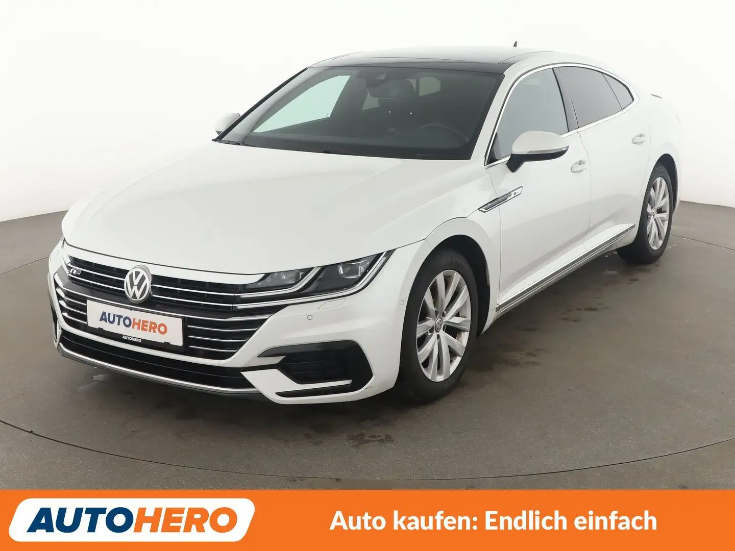Volkswagen Arteon 2.0 TDI R-Line 4Motion Aut.*NAVI*LED*HEAD-UP*ACC* Blanc - 1
