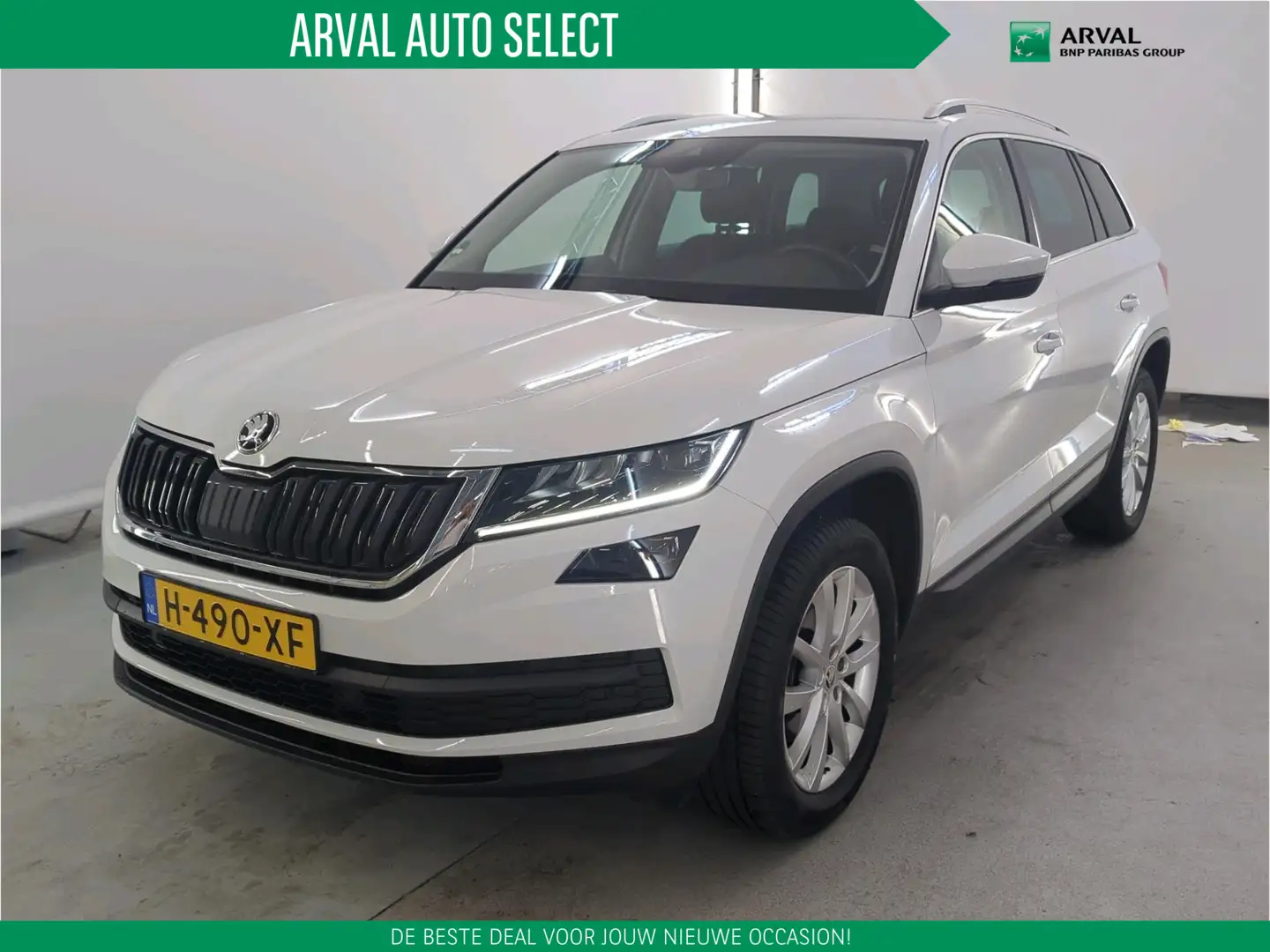 Skoda Kodiaq 1.5 TSI 150pk Automaat Business Edition 5P | Navig Wit - 1