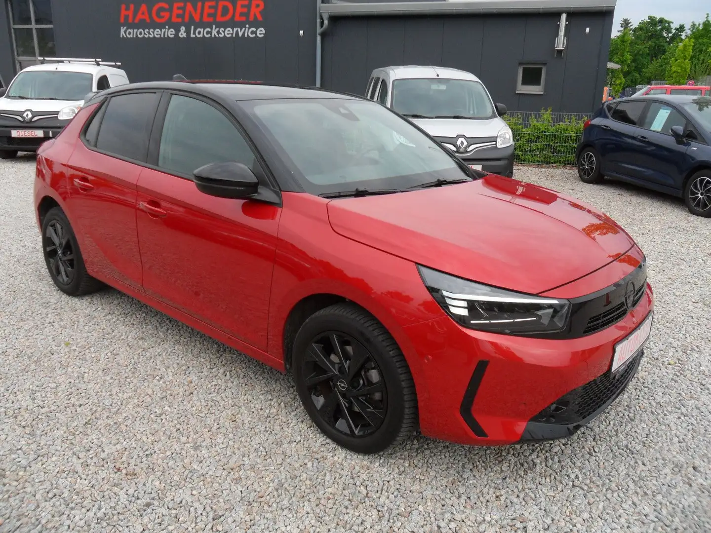 Opel Corsa 1.2 Direct Injection Turbo GS Automatik Rouge - 1