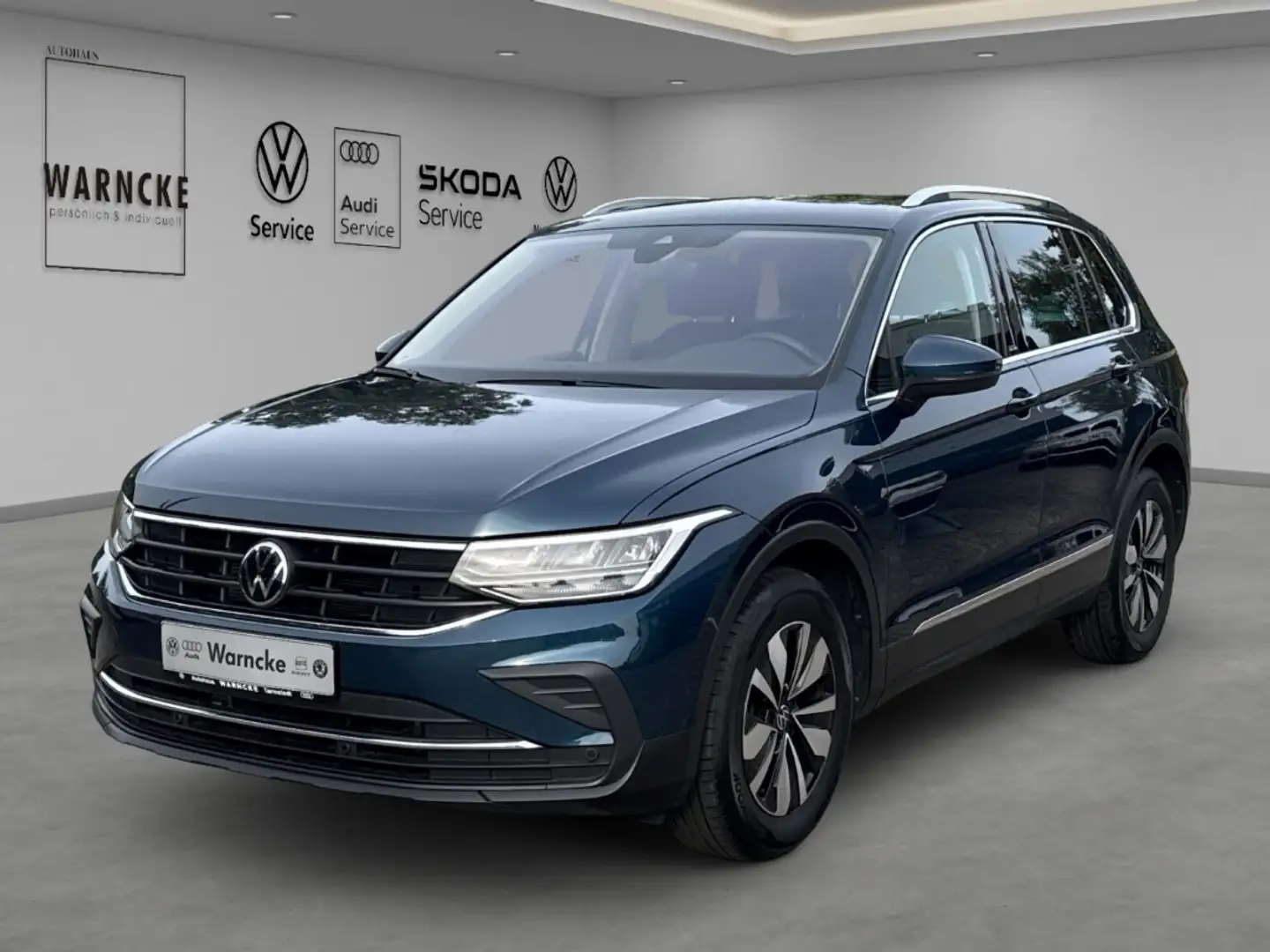 Volkswagen Tiguan 1.5 TSI Move DSG LED AHK ACC PDC SHZ NAV LM Blau - 1
