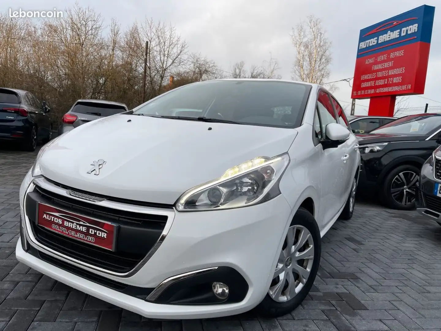 Peugeot 208 208 AFFAIRE BLUEHDI 100 BVM6 Blanc - 1