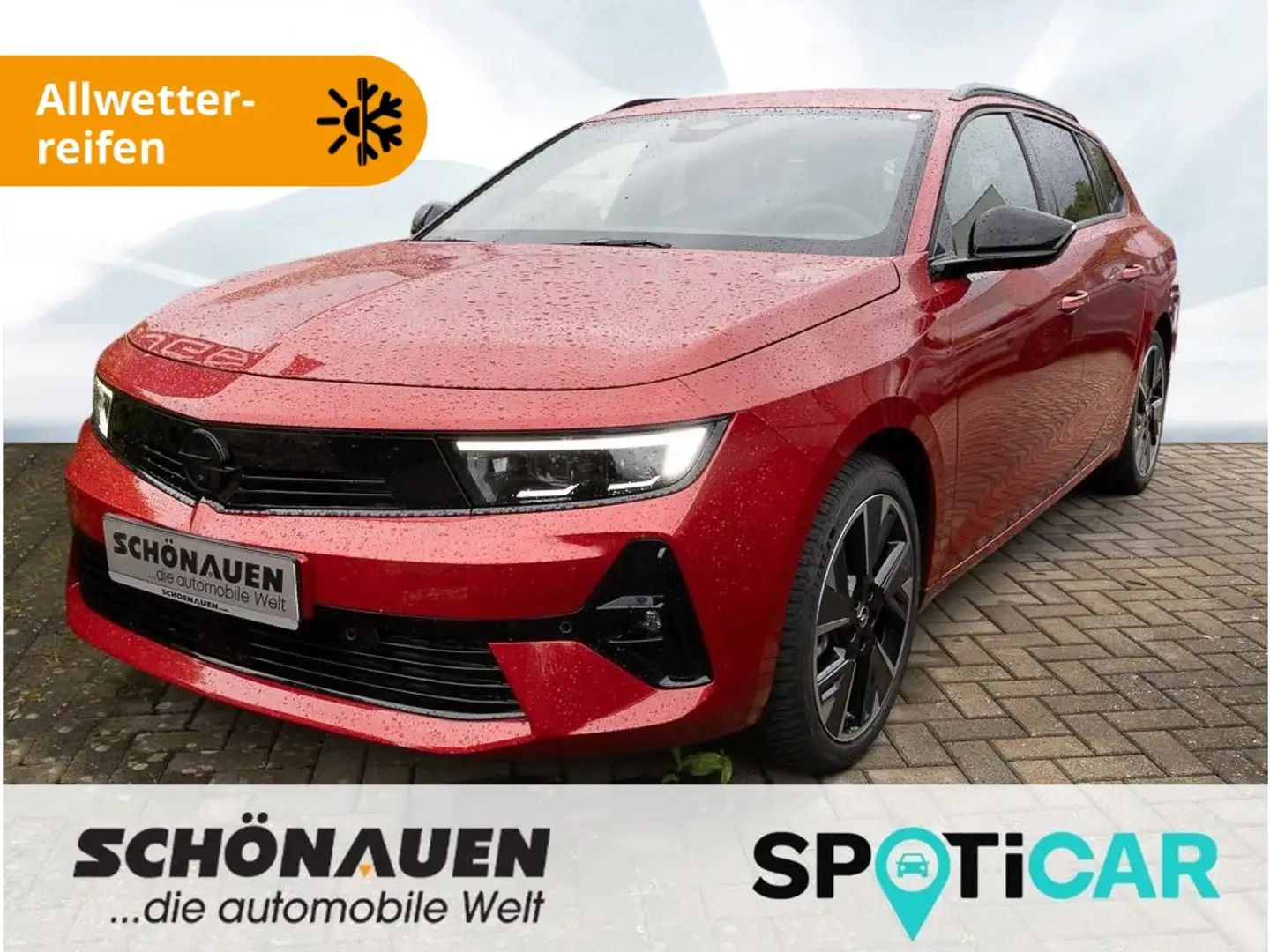Opel Astra ELEKTRO GS Sports Tourer +ALLW+SHZ+OBC11KW+ Piros - 1
