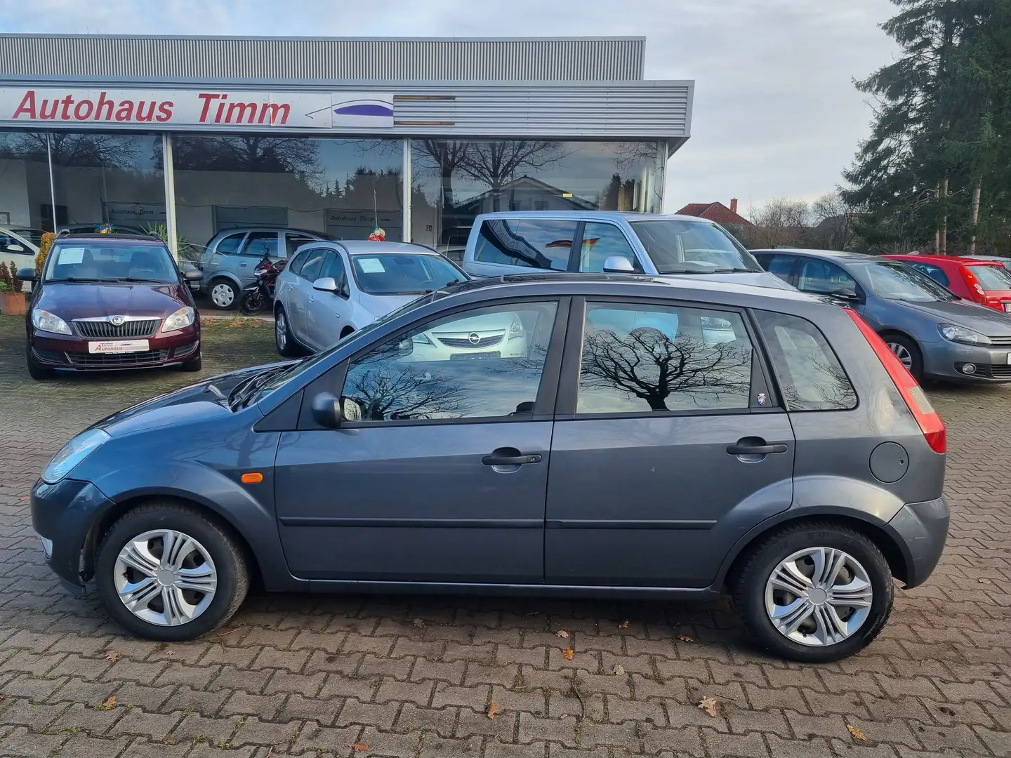 Ford Fiesta Fiesta 5-Türer 1.4 Durashift-EST Ghia Grau - 2