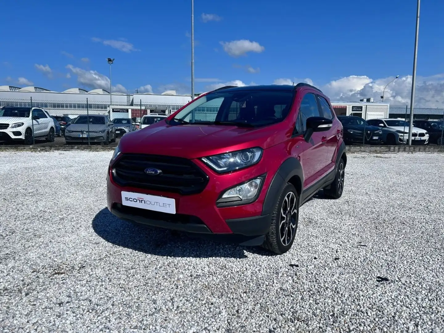Ford EcoSport 1.0 EcoBoost Active Rosso - 1