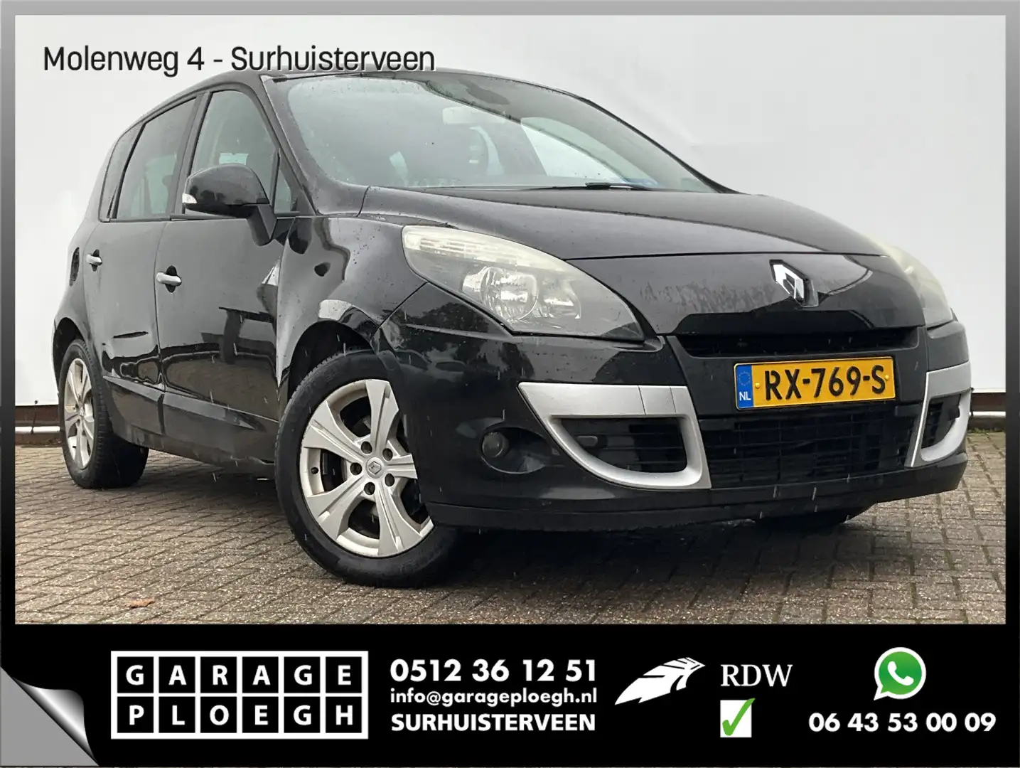 Renault Scenic 1.4 TCE Expression Clima Cruise Hoge instap inruil Zwart - 1