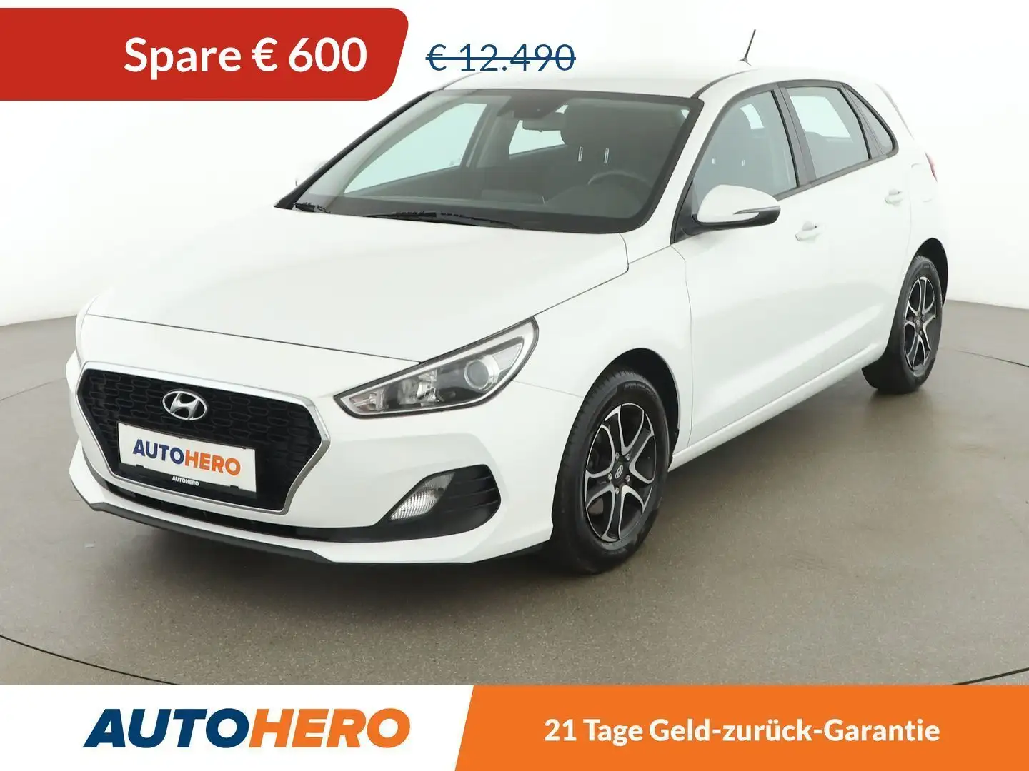 Hyundai i30 1.4 Entry *SPUR*TEMPO*BT*KLIMA* Weiß - 1