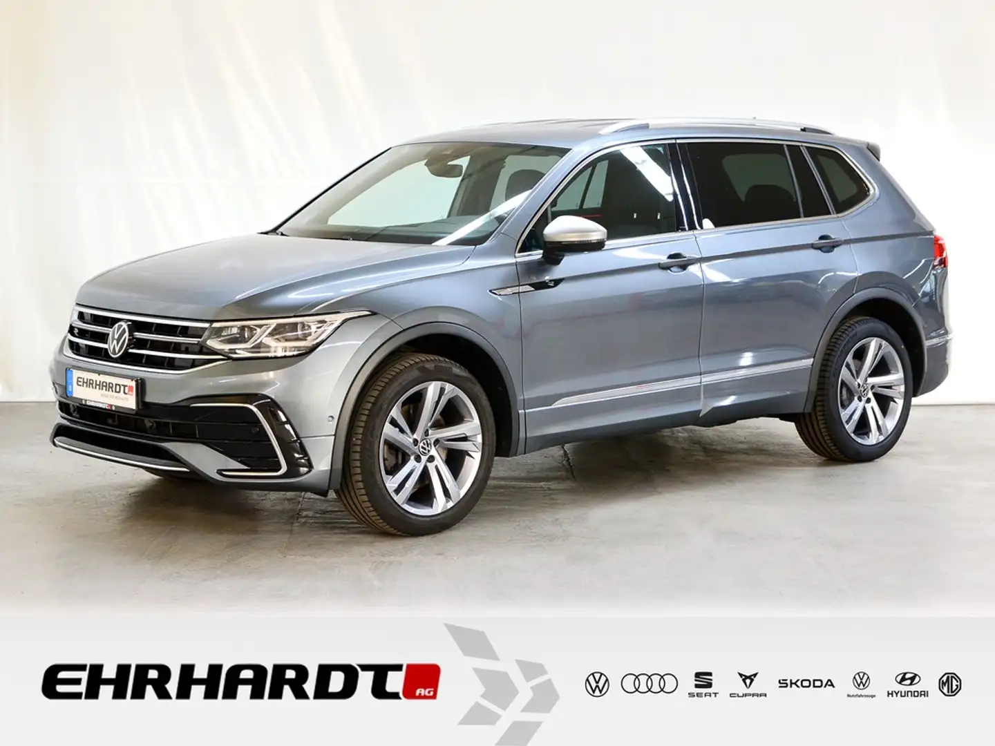 Volkswagen Tiguan Allspace 2.0 TSI DSG 4Motion R-Line AHK*HUD*IQ-LIGHT*NAV... Grijs - 1